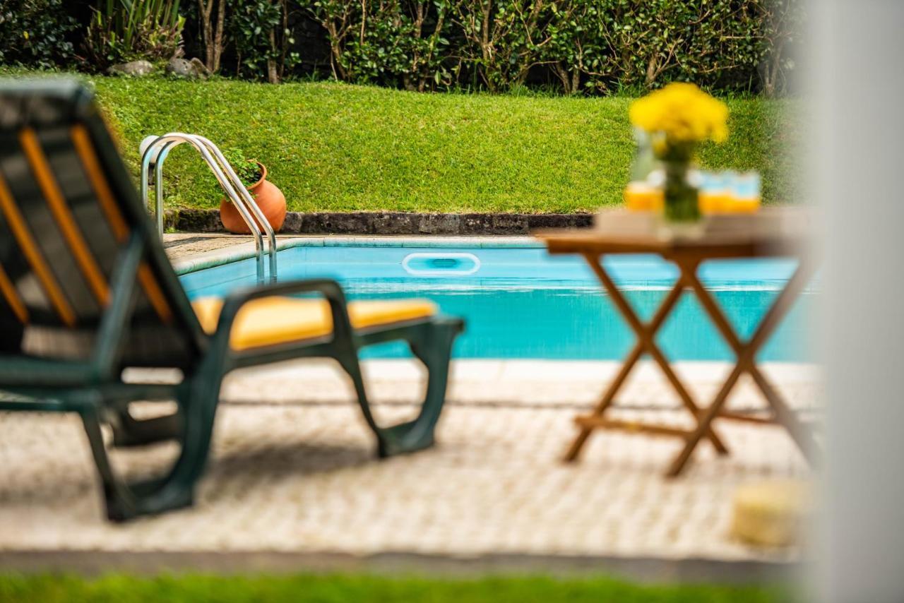 فيلا Casa Do Pinheiro With Shared Swimming Pool São Vicente Ferreira المظهر الخارجي الصورة