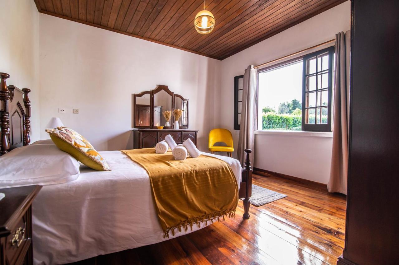 فيلا Casa Do Pinheiro With Shared Swimming Pool São Vicente Ferreira المظهر الخارجي الصورة